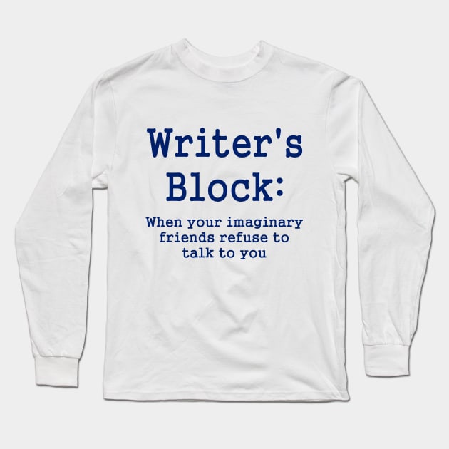 Writer's Block Defined Long Sleeve T-Shirt by Naves